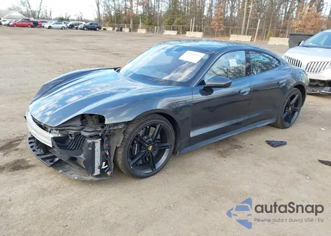 2021 Porsche Taycan Turbo S из США, поврежденный, VIN WP0AC2Y16MSA62441